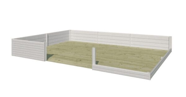 Tuinhuis QBS II DEXT 900x300 - 7252EXT600 - Afbeelding 6