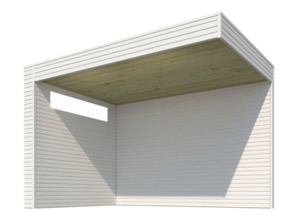 Tuinhuis QBV 600 x 298 brede latjes - 8112EXT300 - Afbeelding 3