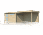 Tuinhuis Modern XL 905x295 -4601EXT400ISO