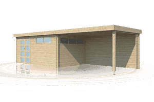 Tuinhuis Modern XL 905x295 -4601EXT400ISO