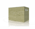 Tuinhuis QB  210x210 - 7200