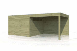 Tuinhuis QB II EXT 600x300 - 7202EXT300