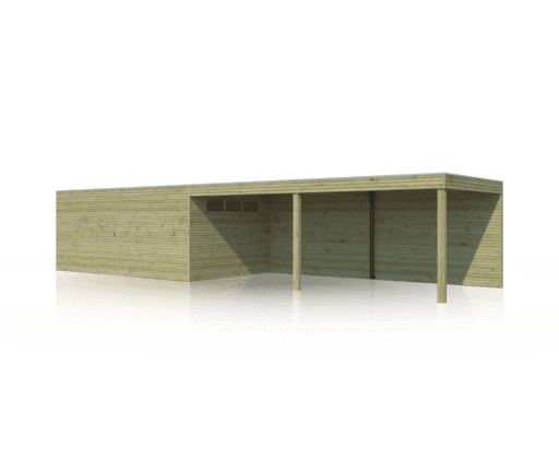 Tuinhuis QB IV DEXT 1110x300 - 7204EXT600