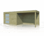 Tuinhuis QBS I EXT 600x210 - 7251IMPEXT300
