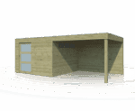Tuinhuis QBS II EXT 600x300 - 7252IMPEXT300