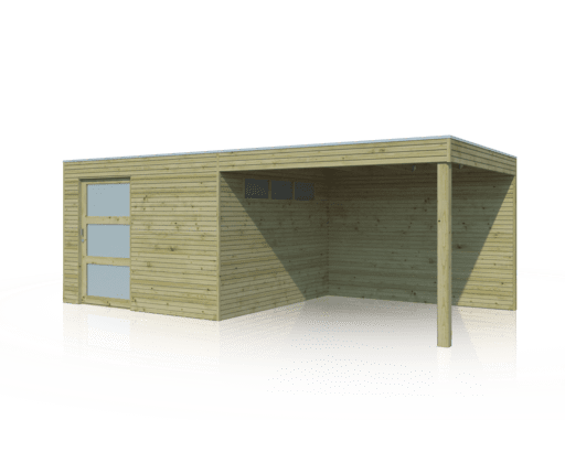 Tuinhuis QBS II EXT 600x300 - 7252IMPEXT300