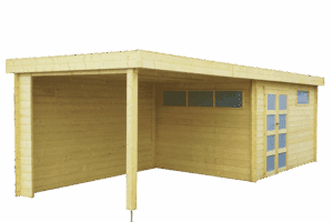 Tuinhuis Modern XXL 905x385-4602EXT400ISO