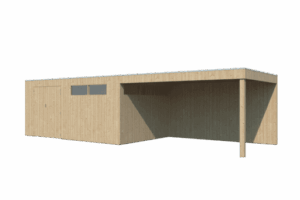 Tuinhuis QBV 903 x 298 brede latjes - 8114EXT400