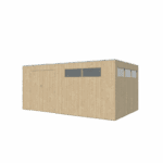 Tuinhuis QBV 500 x 298 brede latjes - 8114