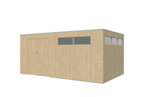 Tuinhuis QBV 500 x 298 brede latjes - 8114