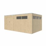 Tuinhuis QBV 500 x 298 smalle latjes - 8314