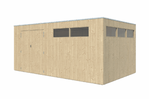 Tuinhuis QBV 500 x 298 smalle latjes - 8314